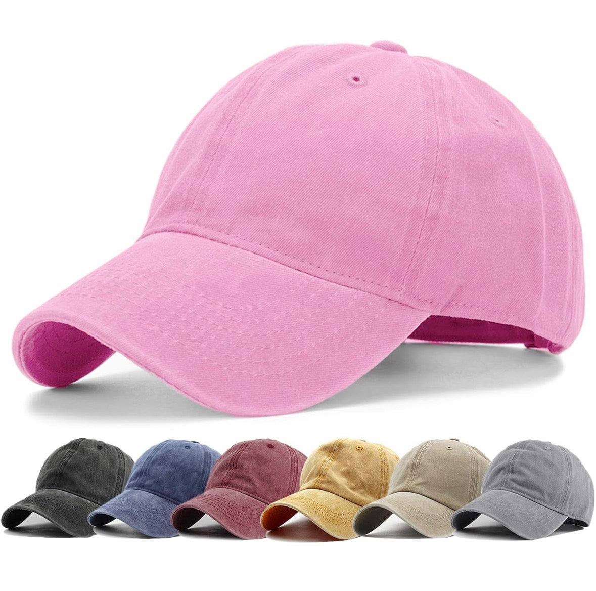 Hat with Side embroidery
