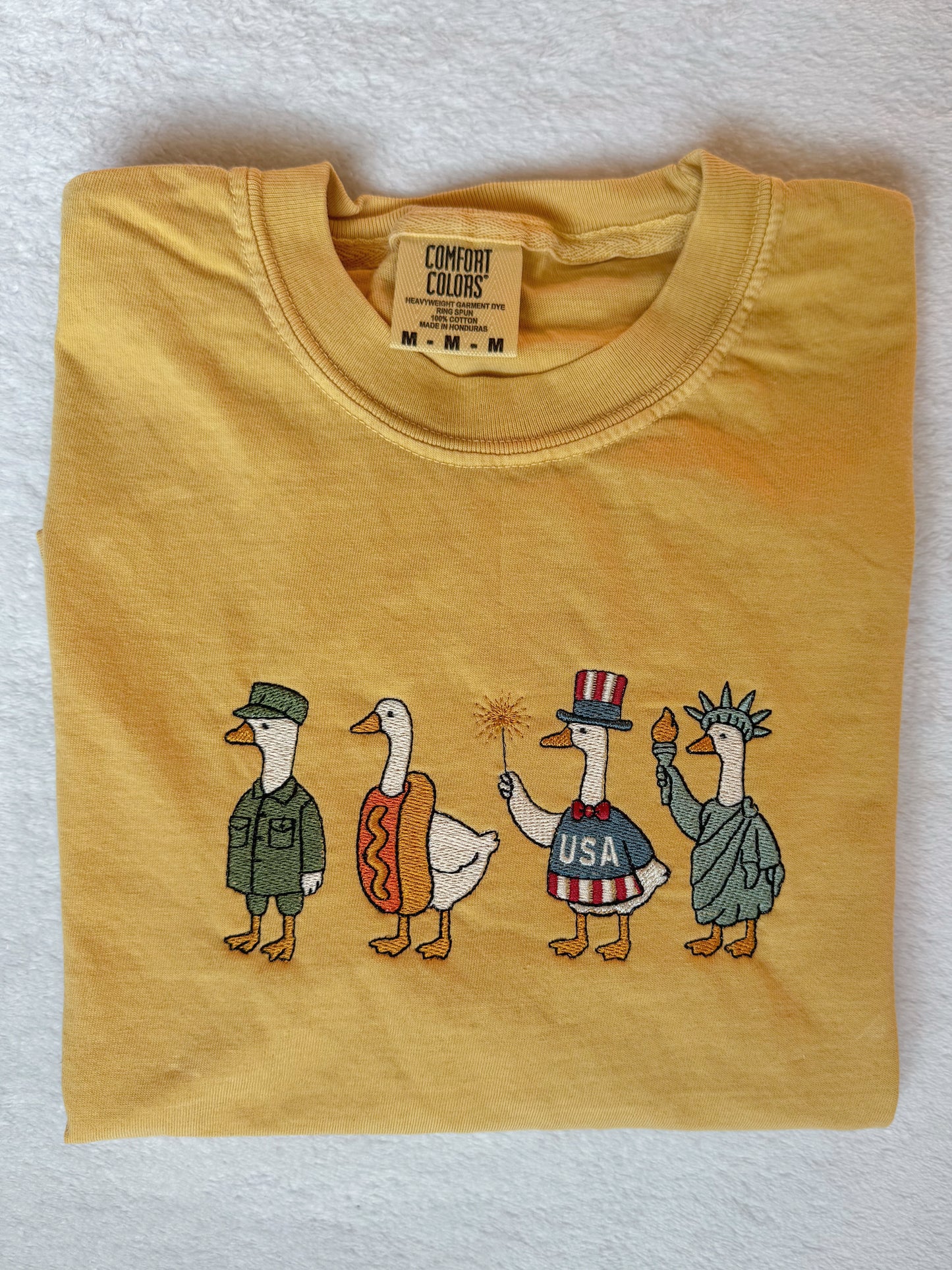 Patriotic Geese