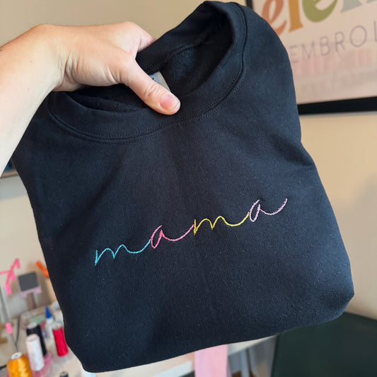 Cursive Mama Sweatshirt