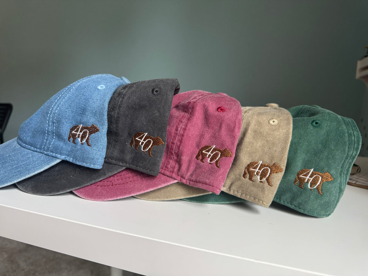 Hat with Side embroidery
