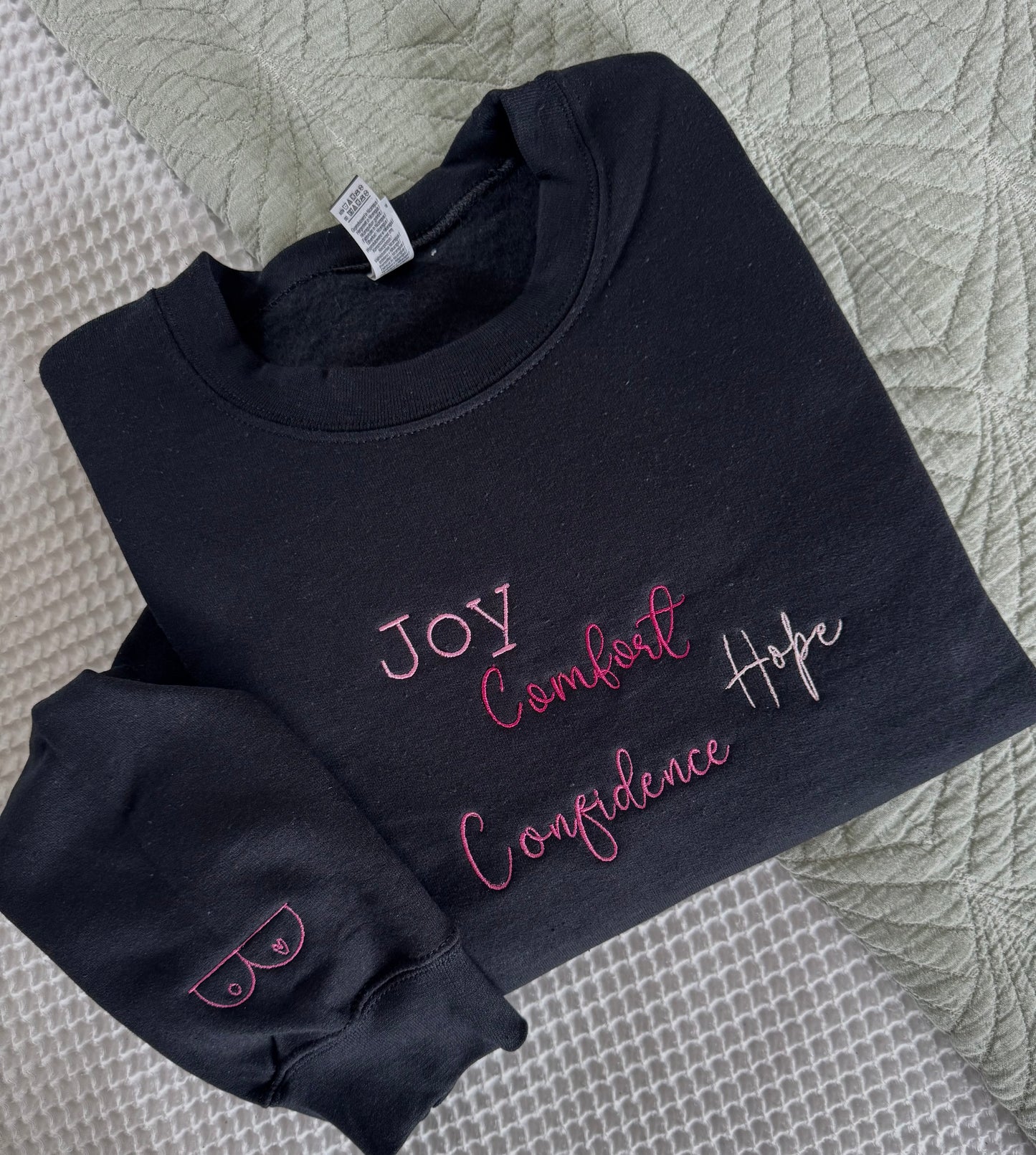 Joy, Hope, Comfort, Confidence