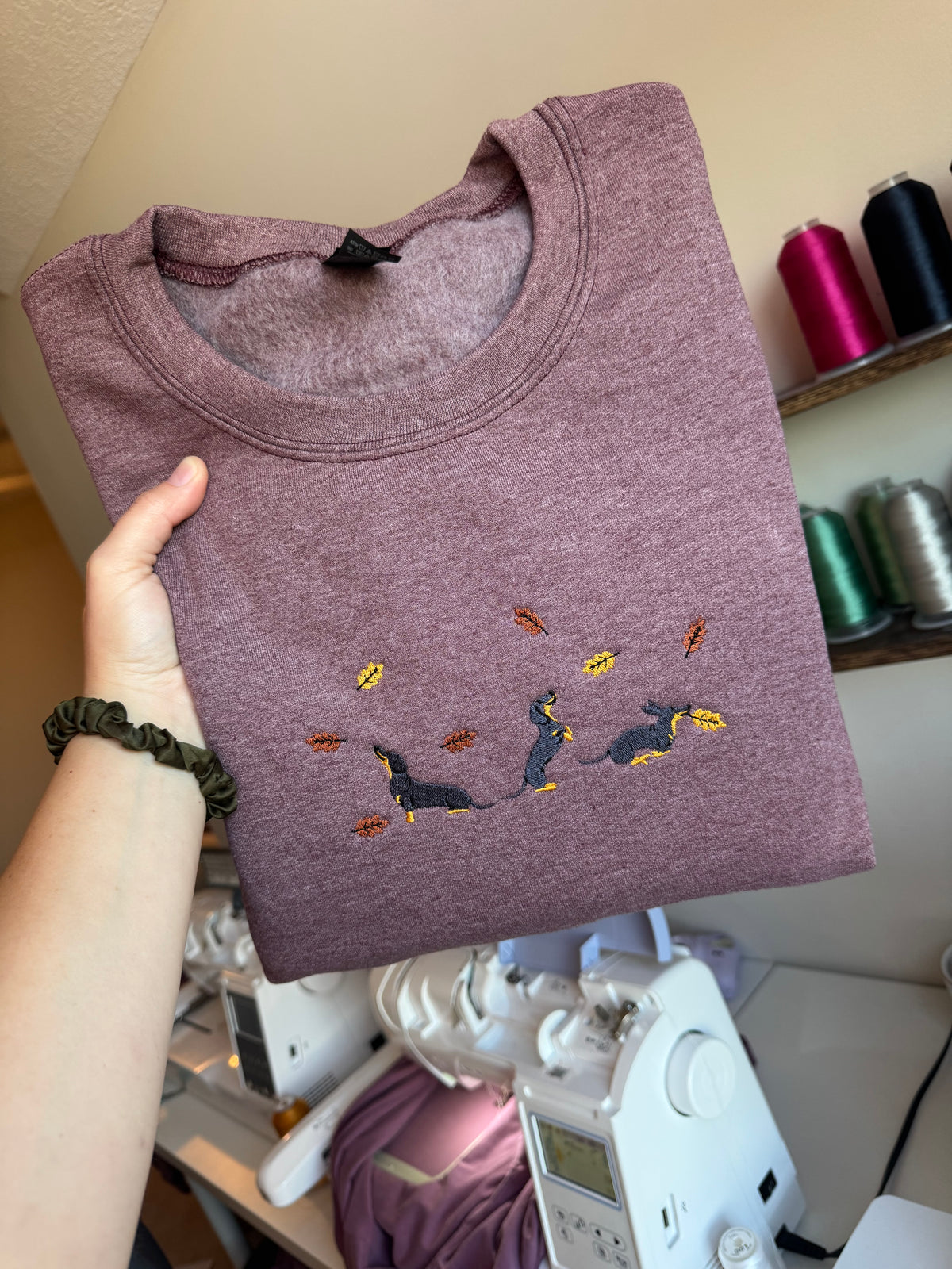 Fall wiener dogs