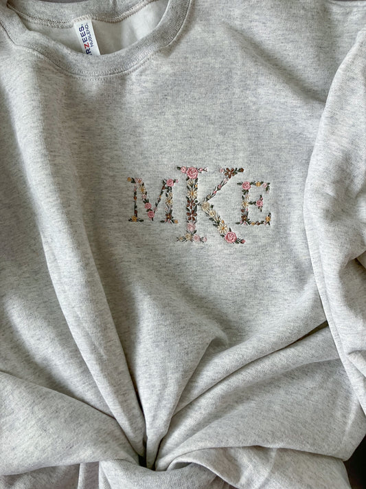 Floral Monogram