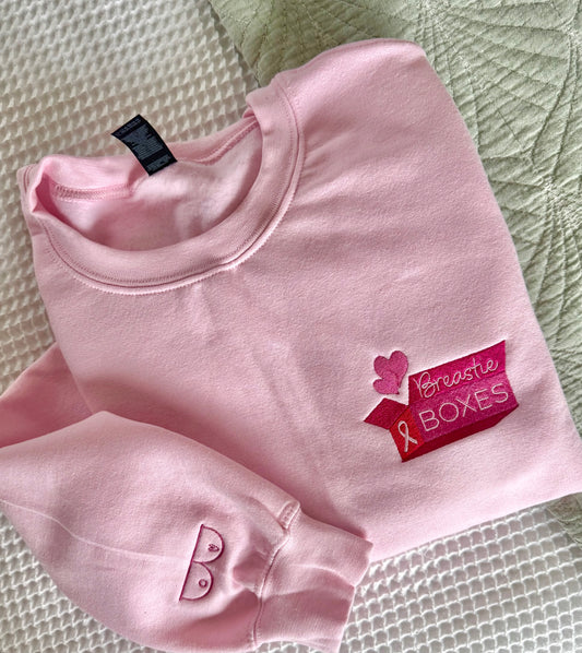 Breastie Boxes Logo