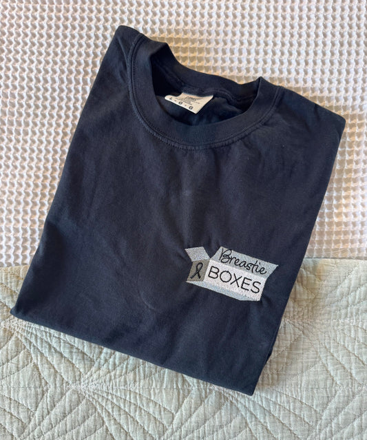 Breastie Boxes Logo Greyscale
