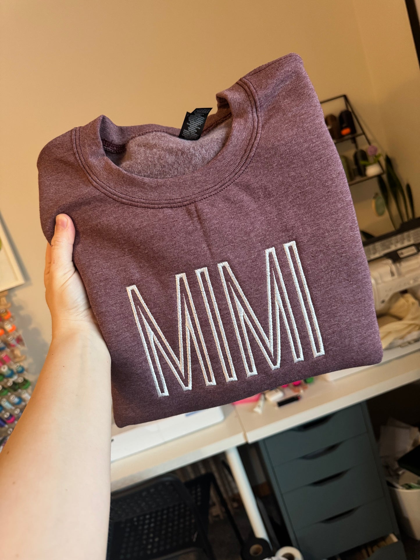 Doubled Font Sweatshirt