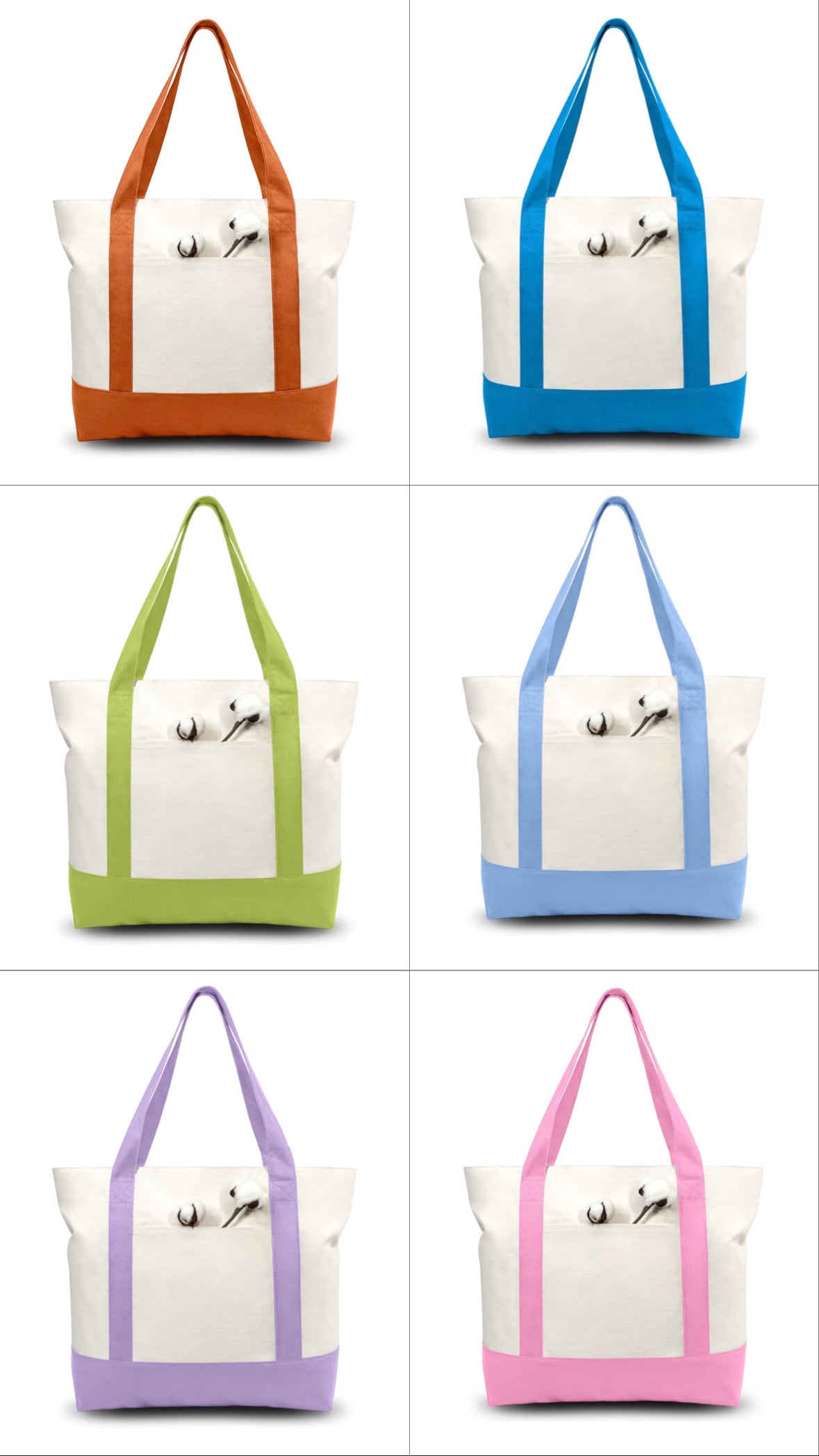 Monogram Zipper Tote