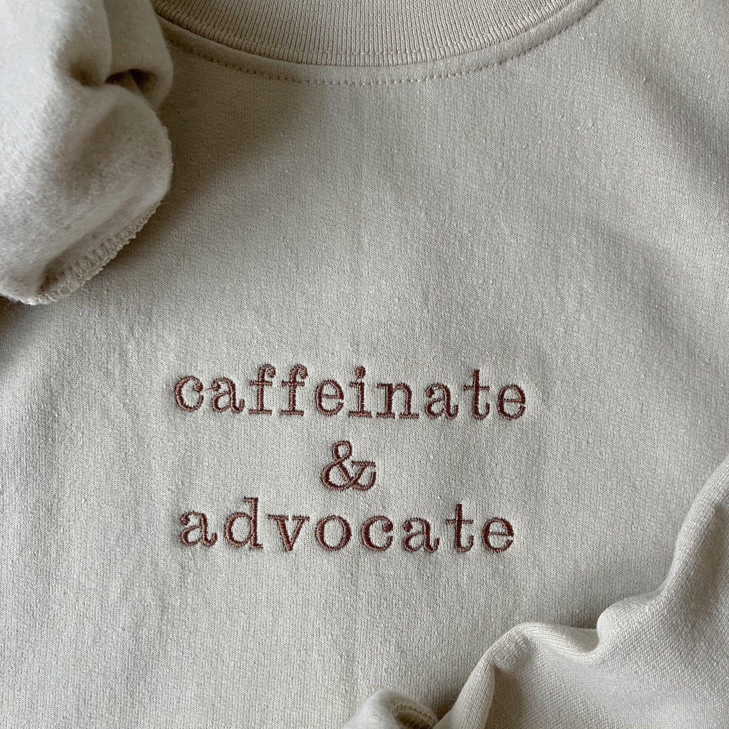 Plain Text Sweatshirt