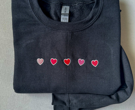 Red and Pink Hearts